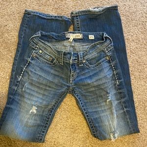 BKE distressed Stella jeans 27L